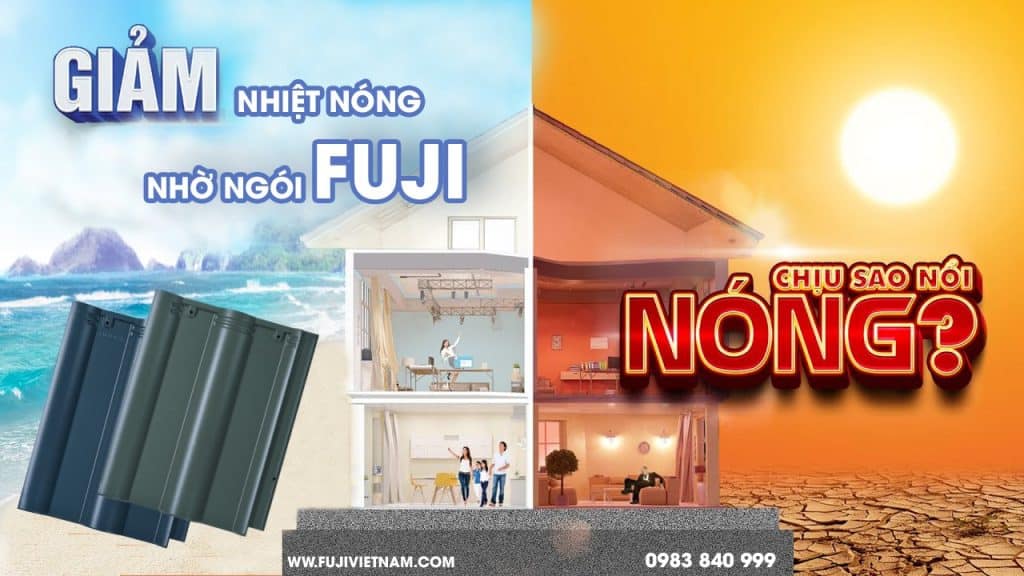 Ngói màu có chống nóng tốt không?