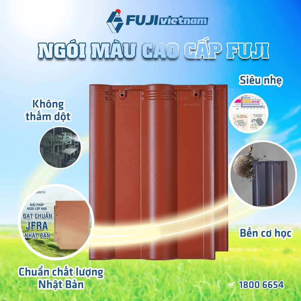 Ngói màu Fuji